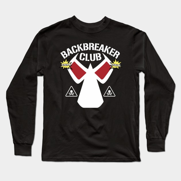 Backbreaker Club Long Sleeve T-Shirt by projectwilson